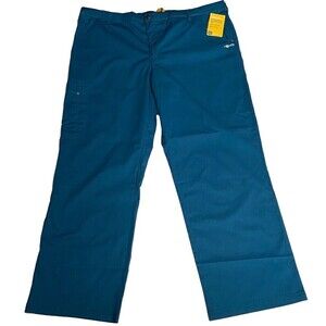 Carhartt Pants Size 2XL Green Rockwall y Force Scrubs Cargo Work C55101X New